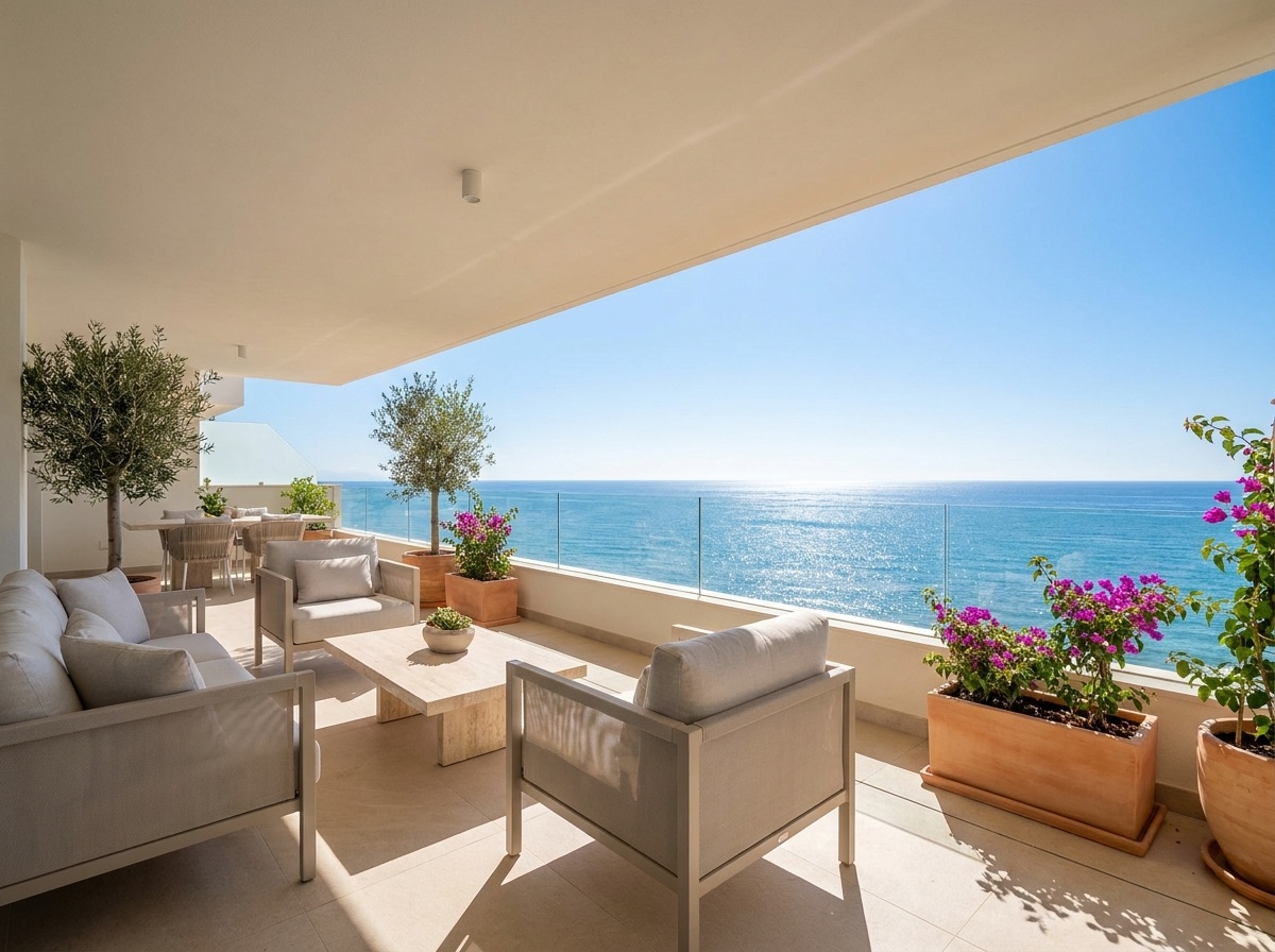 Frontline Sea Apartment — Fuengirola