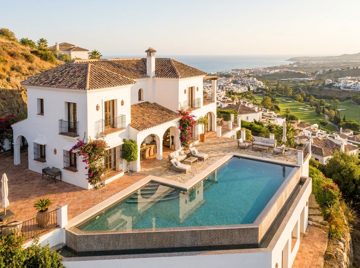 Hillside Villa — Mijas